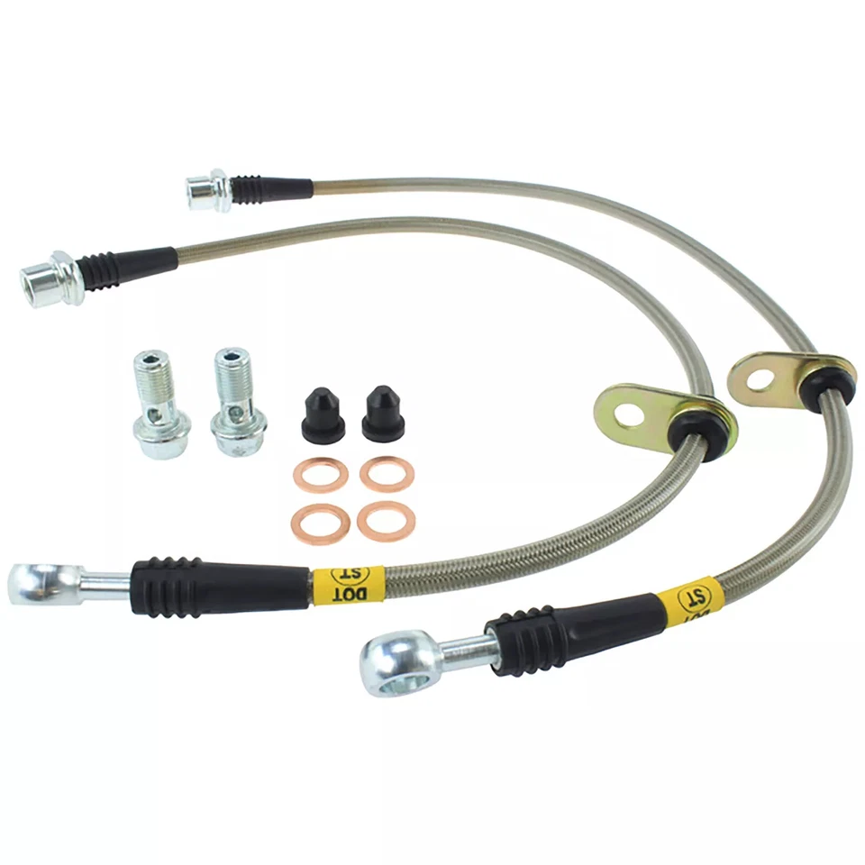 Kit de manguera de línea de freno trasero de acero inoxidable StopTech 950.44515 para Toyota Celica 1994-99 Foto 1 de 2