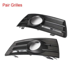 Front Grills Bumper Fog Lights Cover Lamp Frame Trim For VW CC 2009-2012 - Picture 1 of 4
