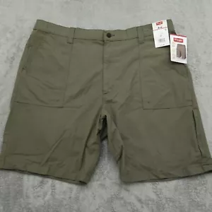 Wrangler Utility Shorts Herren Größe 40 Militär Grün Leinwand Flach Vorne Wandern - Bild 1 von 11