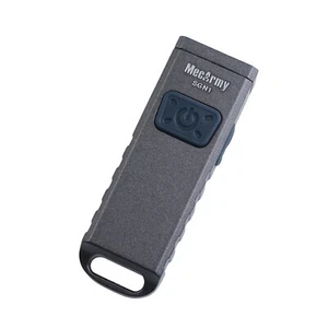 SGN1 Zinc Mini USB Rechargeable Keychain EDC Flashlight, Grey, Mecarmy - Picture 1 of 8