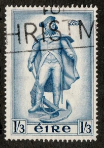 1956 Ireland Éire Sc #156 - 1'3p Blue - John Barry - Used stamp Cv$10 - Picture 1 of 1