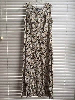 Vestido largo floral informal para mujer Molly Mallory talla 8 Foto 1 de 4