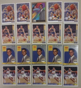 Lotto 20 carte CHRIS JACKSON con ROOKIES! Pepite NBA Un must per collezionisti! S&H GRATIS! - Foto 1 di 3