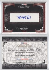 2008 TRISTAR Signa Cuts Cut Auto Red /25 Brian Bocock Rookie Auto RC