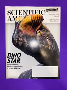 Scientific American Magazine January 2021 Dino Star Jurassic Park - Imagen 1 de 3