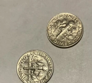 Dime 1989 P Errors Double Die Both Side See Photos You Get One - Picture 1 of 4
