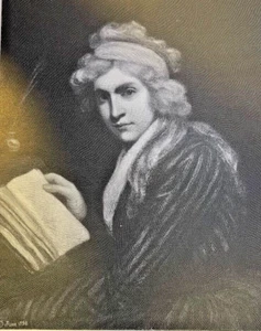 1899 Vintage Magazine Illustration Author Mary Wollstonecraft - Picture 1 of 2