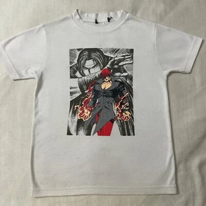 Iori Yagami The King of Fighters Young Men's White T-Shirt size Small - Picture 1 of 8