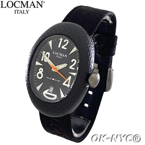 Damen LOCMAN NEU Carbon Titan Quarzuhr REF 103, SAPHIR 33x46mm - Bild 1 von 7