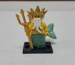 Lego Series 7 Blind Bag Minifigure: Ocean King (col101) Complete w/Accessories - Picture 1 of 8