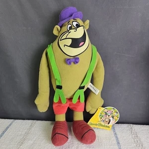 Hanna Barbera Magilla Gorilla Monkey Plush Stuffed Animal Green Suspenders - Picture 1 of 5
