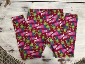 Leggings LuLaRoe OS Talla Única Kermit La Rana Los Muppets Disney - Imagen 1 de 6