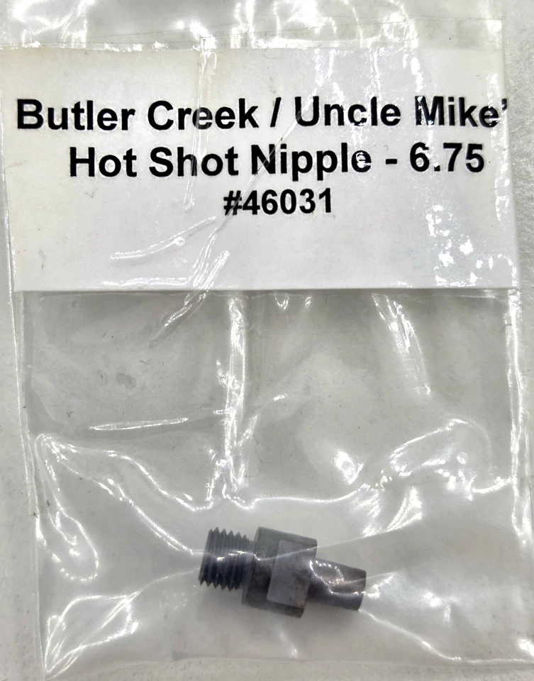 Pieza de cargador de bozal de percusión Hot Shot Nipple Investarms Lyman Pedersoli 6-,75 mm Foto 1 de 1