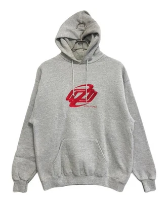 Sudadera con Capucha Bordada Frontal ZOO YORK Talla: M Gris Hombre Foto 1 de 4