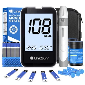 G-425-2V Kit Monitor Glicemia, 100 Strisce Reattive, 100 Lancette, 1 Glicemia - Foto 1 di 7