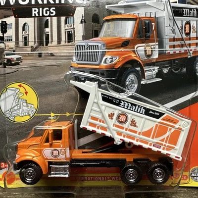 2021 Matchbox Working Rigs International Workstar 7500 Dump Truck - Image 1 of 4