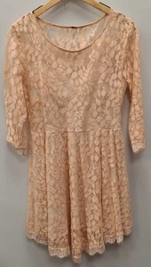 Free People Women's Peach Size 12 Shift Dress - Picture 1 of 5