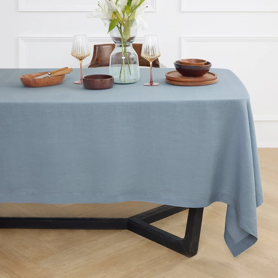 Solino Home 100% Pure Linen Tablecloth for Fall Dining Kitchen Party, Sonoma - Image 1 of 1