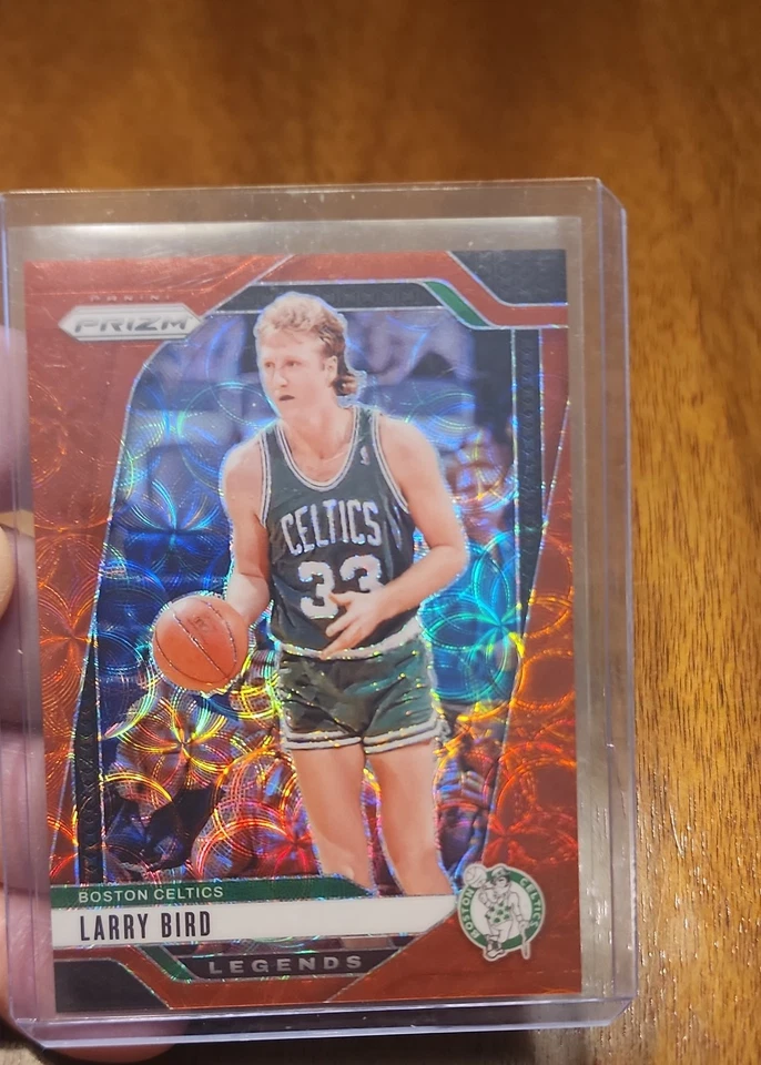 2024-25 Panini Prizm - Legends Larry Bird #299 Choice Red Prizm /88 - image 1 of 1