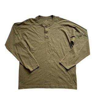 The Territory Ahead Men’s A-List Henley moss Green  size large NWOT - Picture 1 of 7