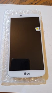 LG K10 2016 LCD Screen Digitizer White with Frame - Picture 1 of 2