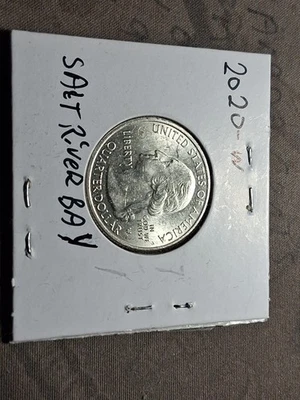 2020 W Salt River Bay US Virgin Islands West Point Quarter PRIVY V75 Nice Coin!! - Image 1 of 2