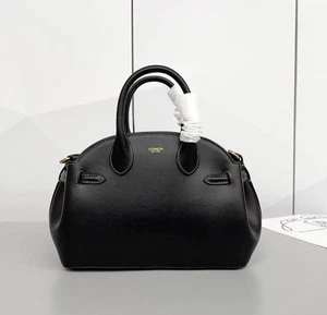 CU066 COACH Black Empire Carryall Bag 26 Leather Outlet Products NWT - Picture 1 of 8
