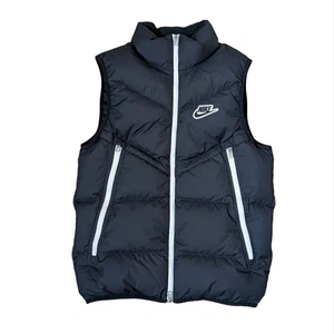 Nike Sportswear Down-fill Windrunner Shield Puffer Vest Black sz S Sport Tech - Picture 1 of 7