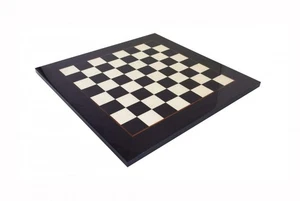 Tablero de ajedrez italiano de madera Italfama, 42x42 cm, cuadrados de 4 cm, blanco y negro - Imagen 1 de 1