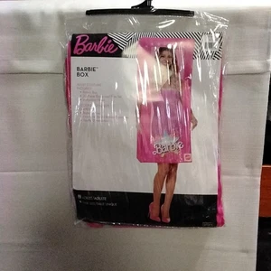 New Pink Barbie Box Halloween Costume For Adult  One Size Fits Most Cosplay - Picture 1 of 2