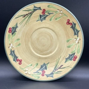 Lenox Winter Greetings Everyday Saucer Replacement for Breakfast Cup 8” - Picture 1 of 9