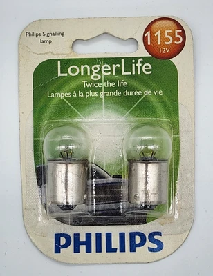 Philips 1155LLB2 Lámpara de matrícula de larga duración 1155 - PACK DE 2 Foto 1 de 3