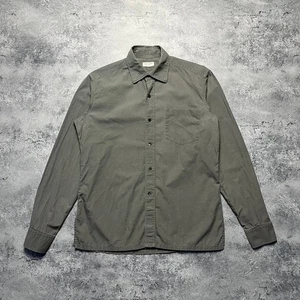 Camisa gris Dries Van Noten para hombre talla 48 manga larga abotonada - Imagen 1 de 7