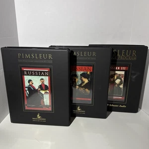 Pimsleur Language Program Russian 1, II, And lll 16 cassettes - Picture 1 of 7