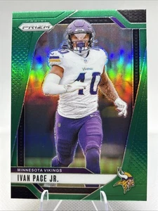2024 Panini Prizm - Ivan Pace Jr. #189 Green Prizm - Picture 1 of 2
