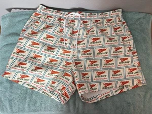 Bañador ABERCROMBIE & FITCH MILLER HIGH LIFE GRÁFICO TALLA L NUEVO CON ETIQUETAS - Imagen 1 de 12