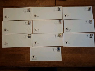 US FDC #1489-1498 USPS Postal People 4/30/1973Petoskey MI 49770 SET OF 10 - Image 1 of 2