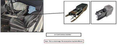 BLACK CENTER CONSOLE ASSEMBLY 2011-2012 LEXUS RX450H - Image 1 of 4