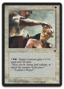Icatian Priest (LP) Fallen Empires FEM Magic MTG - Picture 1 of 2