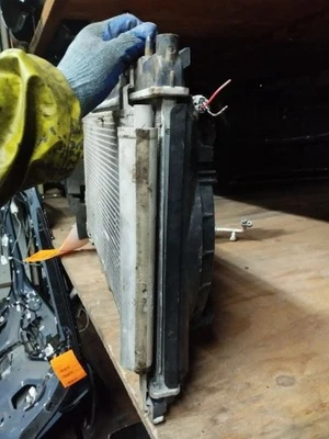 Complete Radiator with A/C Condensor and Fan Fits Radiator For 2014-2018 Subaru  - Image 1 of 4