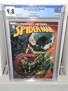 Marvel Action: Spider-Man #10 CGC Universal Grado 9.8 Variante de Incentivo Minorista - Imagen 1 de 5