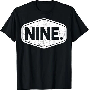 9th Birthday of Boy or Girl 9 years old nine T-Shirt Hoodie - Picture 1 of 16