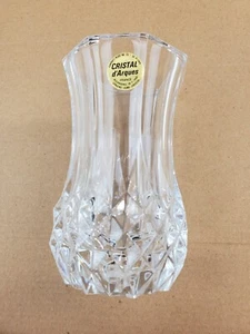 Genuine 24% Lead Crystal Vase (small) Cristal d'Arques - Picture 1 of 5