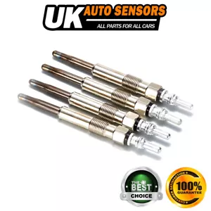 4X DIESEL HEATER GLOW PLUGS FOR AUDI CHRYSLER SEAT SKODA VW 1.9 TDI DUAL CORE - Picture 1 of 2