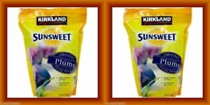 2X Kirkland 56 Unzen EA Sunsweet Getrocknete Pflaumen Pitted Pflaumen Faser KOSCHER FETTFREI - Bild 1 von 1