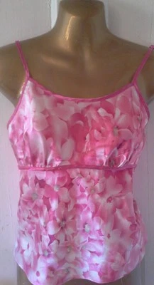 Hermosa Camisola Sexy Camiseta sin Mangas Damas Talla M Pijama Intamates Rosa Noche Foto 1 de 4