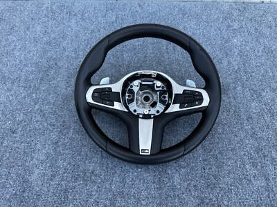 STEERING M SPORT LEATHER PADDLE SHIFTER BMW 530I 540I M5 G30 (2017-2022) OEM - Image 1 of 4