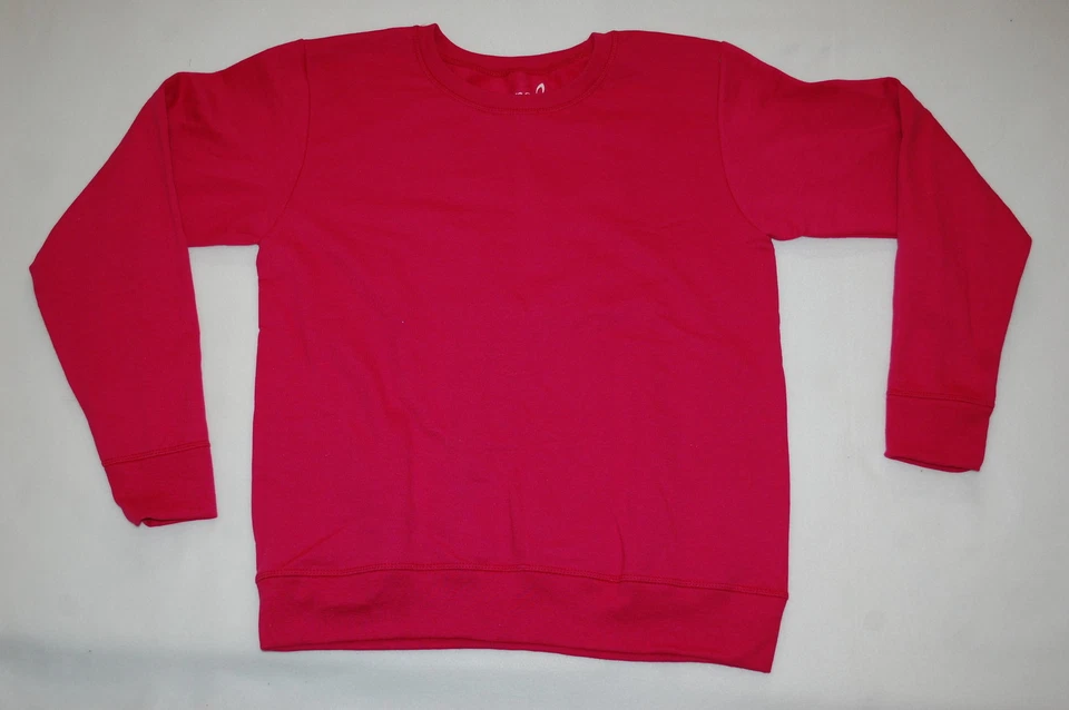 Mujer SUDADERA ROSA OSCURO HANES Cuello Redondo Talla S 4-6 Foto 1 de 1