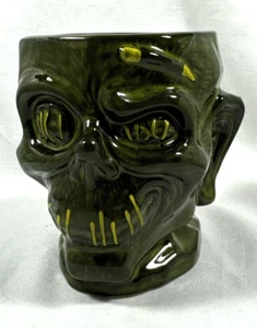 DISNEY TRADER SAMS TIKI MUG 1ST EDITION GROG GROTTO ZOMBIE HEAD CUP - Picture 1 of 12