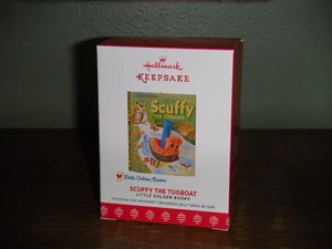 2017 Hallmark Ornament    ~ SCUFFY THE TUGBOAT ~  LITTLE GOLDEN BOOKS      - Picture 1 of 2